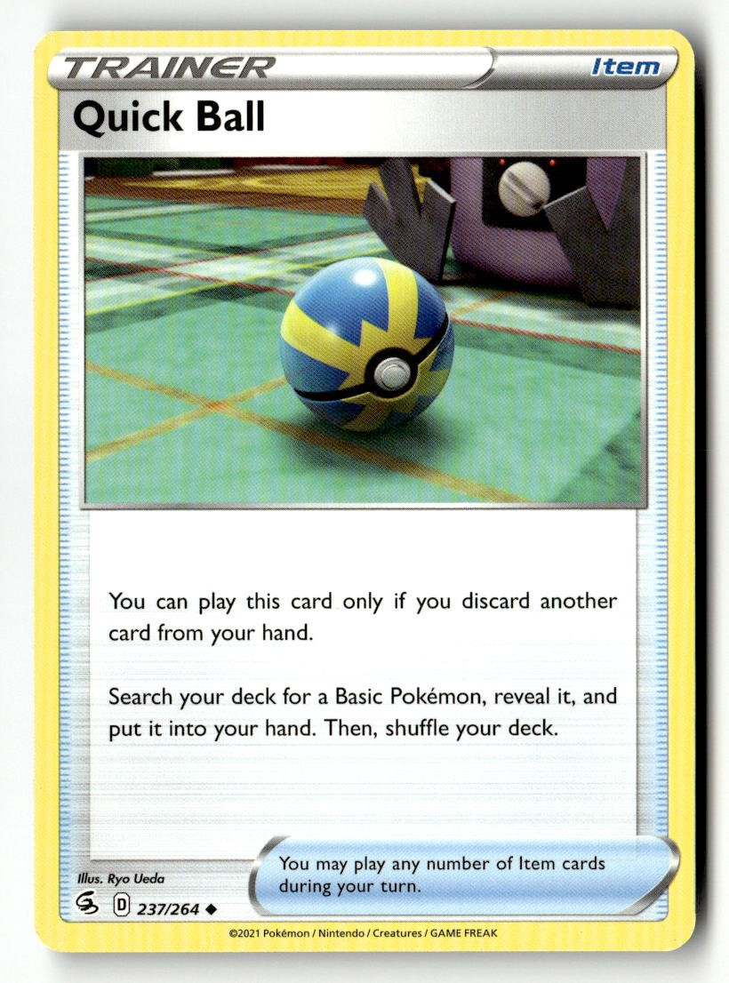 Quick Ball - 237/264 - [SWSH08 - SWSH08: Fusion Strike]