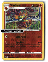 Simisear - 038/264 - [SWSH08 - SWSH08: Fusion Strike] - Reverse Holofoil