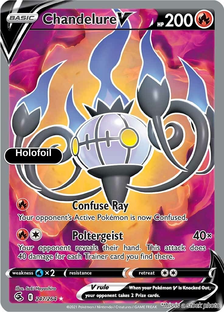 Chandelure V (Full Art)