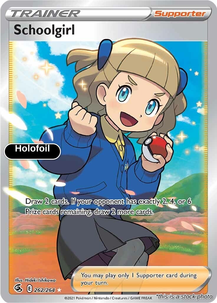Schoolgirl (Full Art)