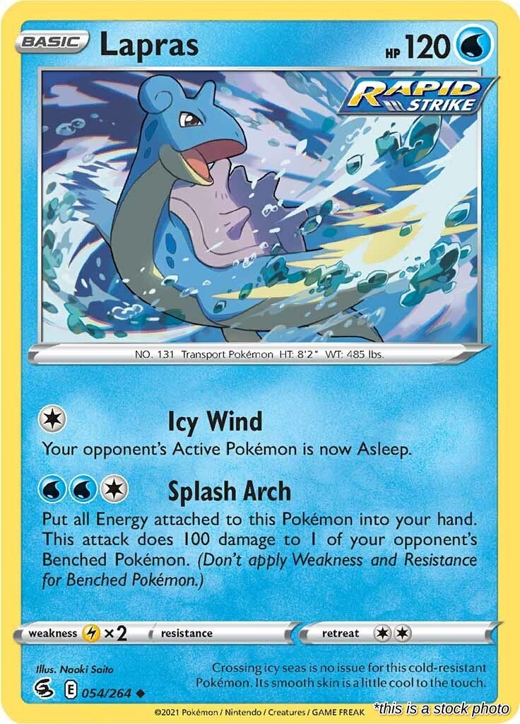 Lapras - 054/264 - [SWSH08 - SWSH08: Fusion Strike]
