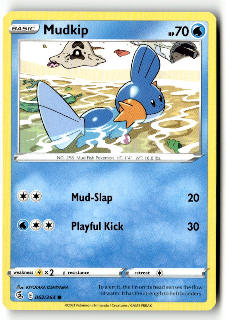 Mudkip - 062/264 - [SWSH08 - SWSH08: Fusion Strike]