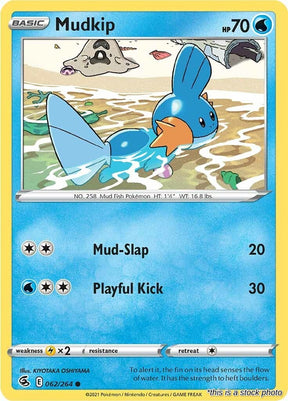 Mudkip - 062/264 - [SWSH08 - SWSH08: Fusion Strike]