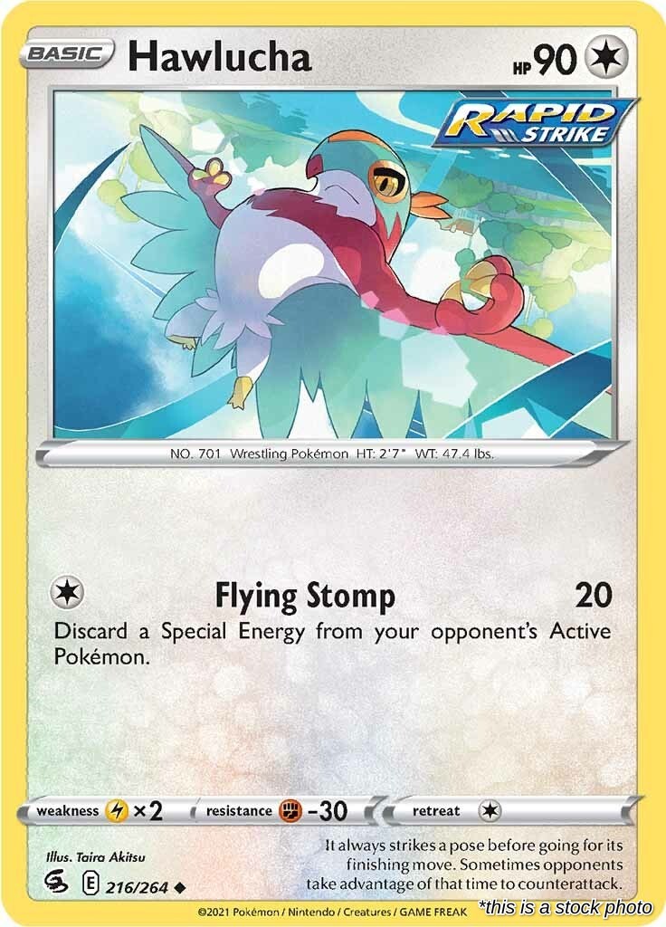 Hawlucha - 216/264 - [SWSH08 - SWSH08: Fusion Strike]