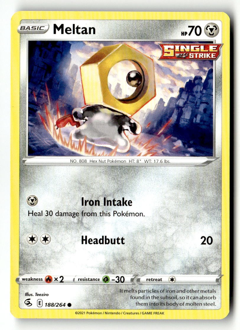 Meltan - 188/264 - [SWSH08 - SWSH08: Fusion Strike]