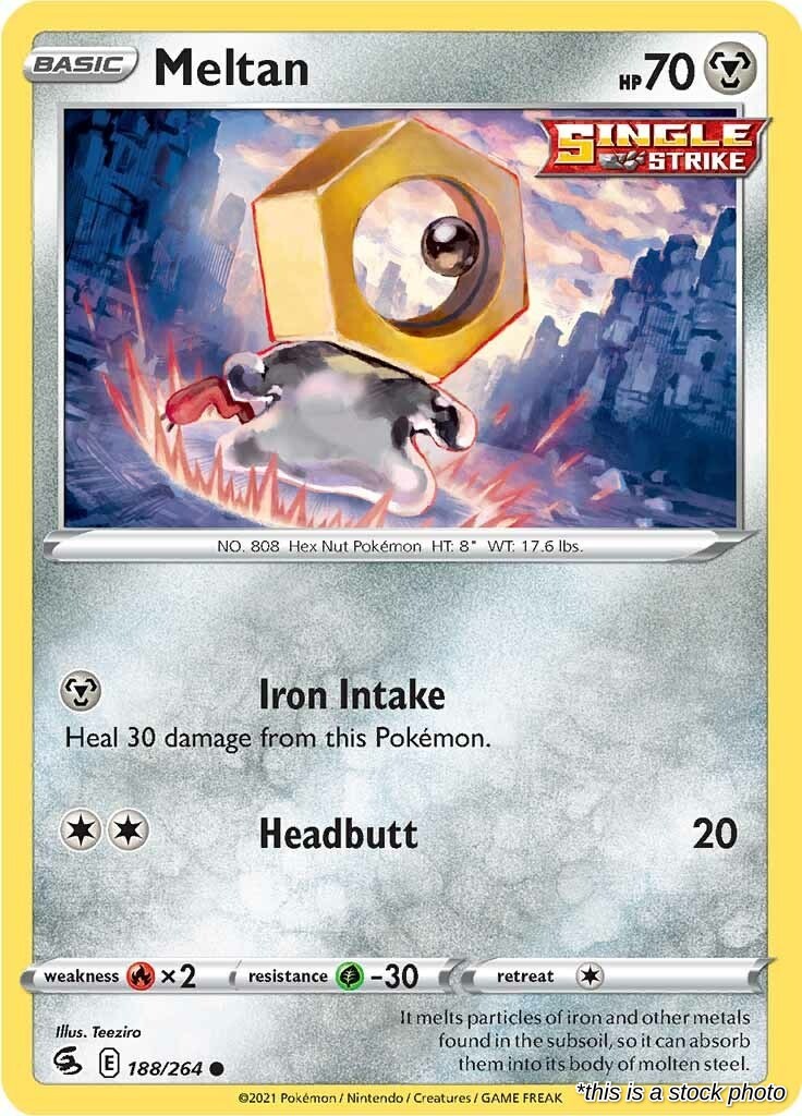 Meltan - 188/264 - [SWSH08 - SWSH08: Fusion Strike]