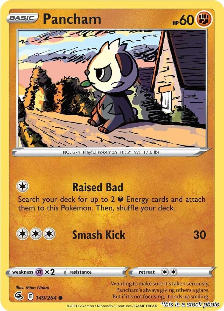 Pancham - 149/264 - [SWSH08 - SWSH08: Fusion Strike]