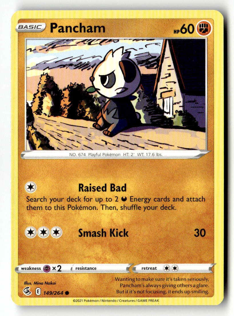 Pancham - 149/264 - [SWSH08 - SWSH08: Fusion Strike]