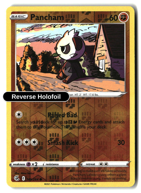 Pancham - 149/264 - [SWSH08 - SWSH08: Fusion Strike] - Reverse Holofoil