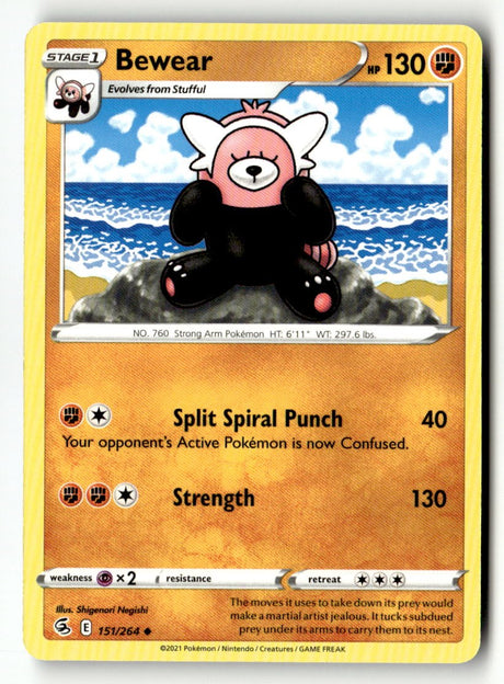 Bewear - 151/264 - [SWSH08 - SWSH08: Fusion Strike]