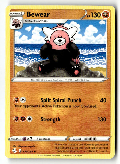 Bewear - 151/264 - [SWSH08 - SWSH08: Fusion Strike]