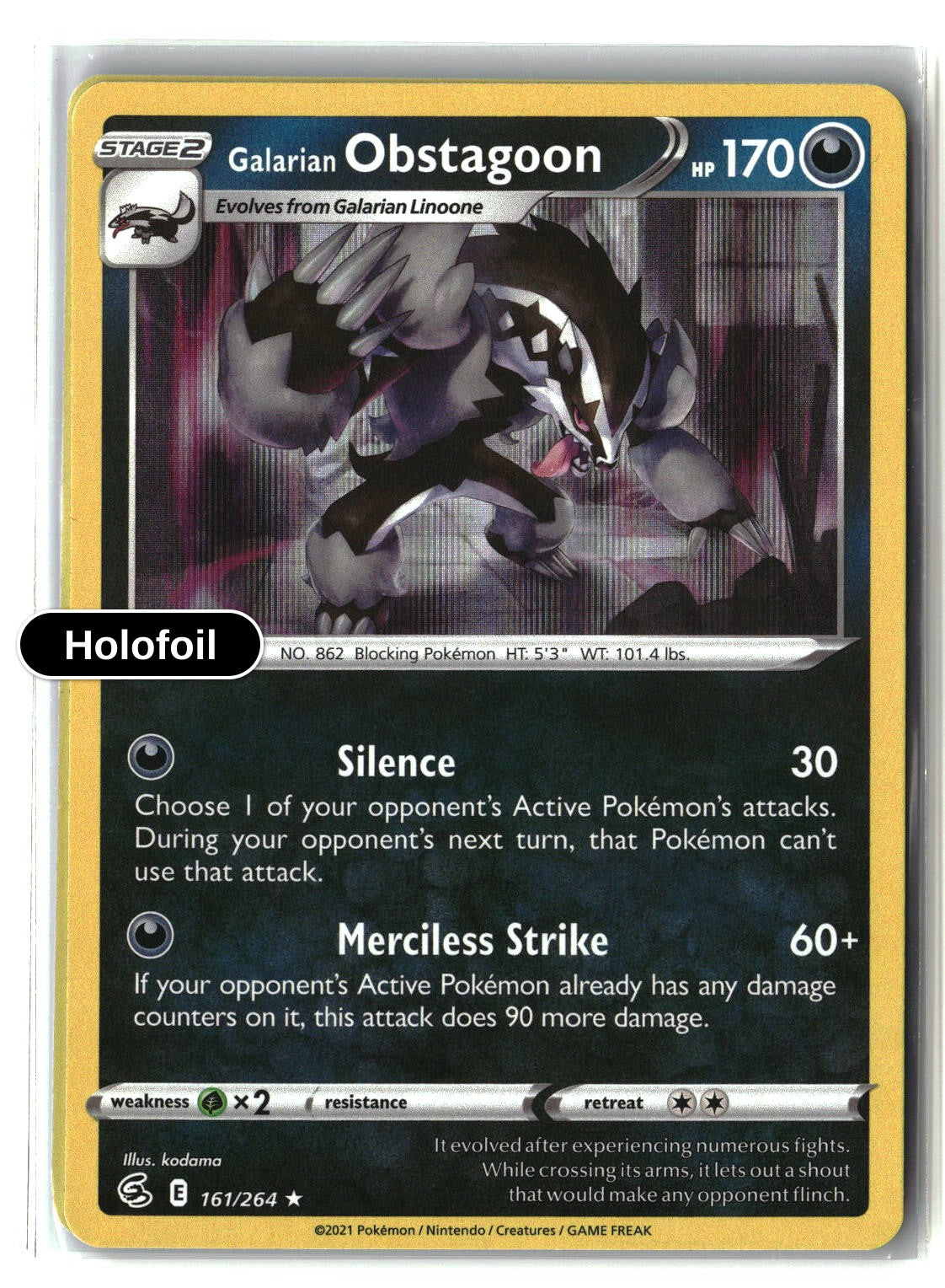 Galarian Obstagoon