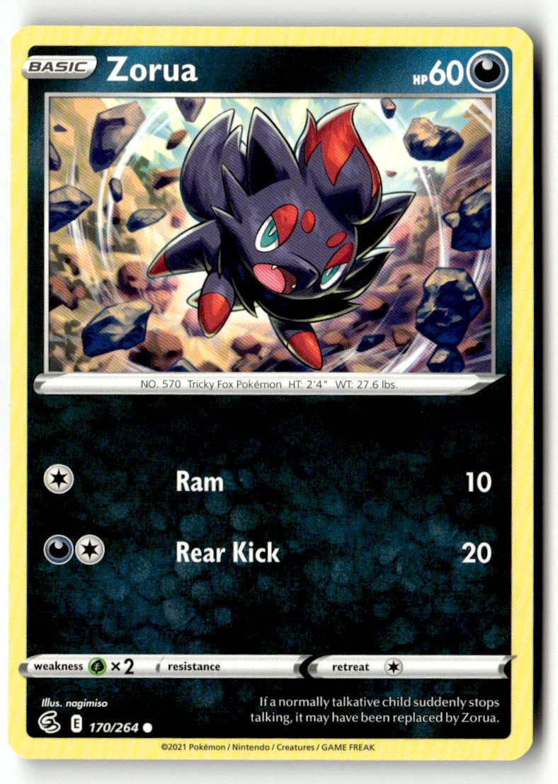 Zorua - 170/264 - [SWSH08 - SWSH08: Fusion Strike]