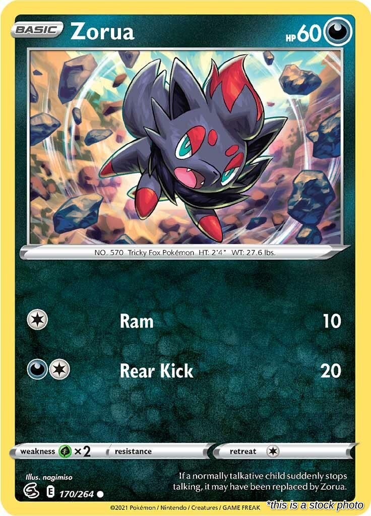 Zorua - 170/264 - [SWSH08 - SWSH08: Fusion Strike]