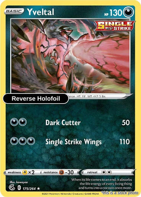 Yveltal - 175/264 - [SWSH08 - SWSH08: Fusion Strike] - Reverse Holofoil