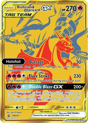 Reshiram & Charizard GX - SM247