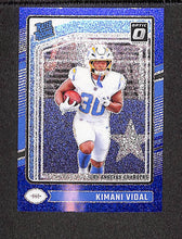 Load image into Gallery viewer, Kimani Vidal 2024 Donruss Optic Blue Glitter #262
