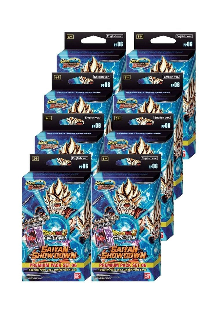 Saiyan Showdown Premium Pack Set 06 Display [Saiyan Showdown]