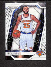 Load image into Gallery viewer, Mikal Bridges 2024-25 Panini Prizm Prizms White Lazer #15 #/275

