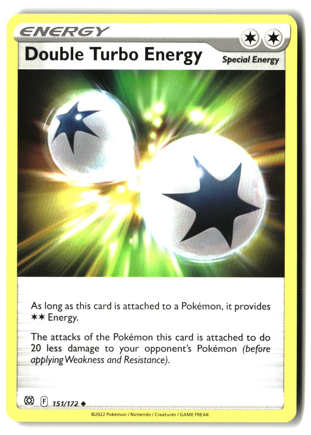 Double Turbo Energy - 151/172 - [SWSH09 - SWSH09: Brilliant Stars]