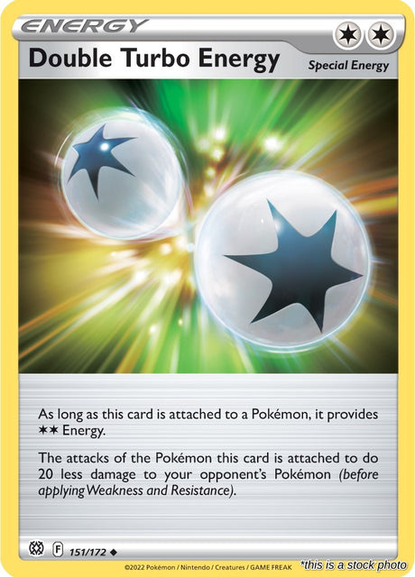 Double Turbo Energy - 151/172 - [SWSH09 - SWSH09: Brilliant Stars]
