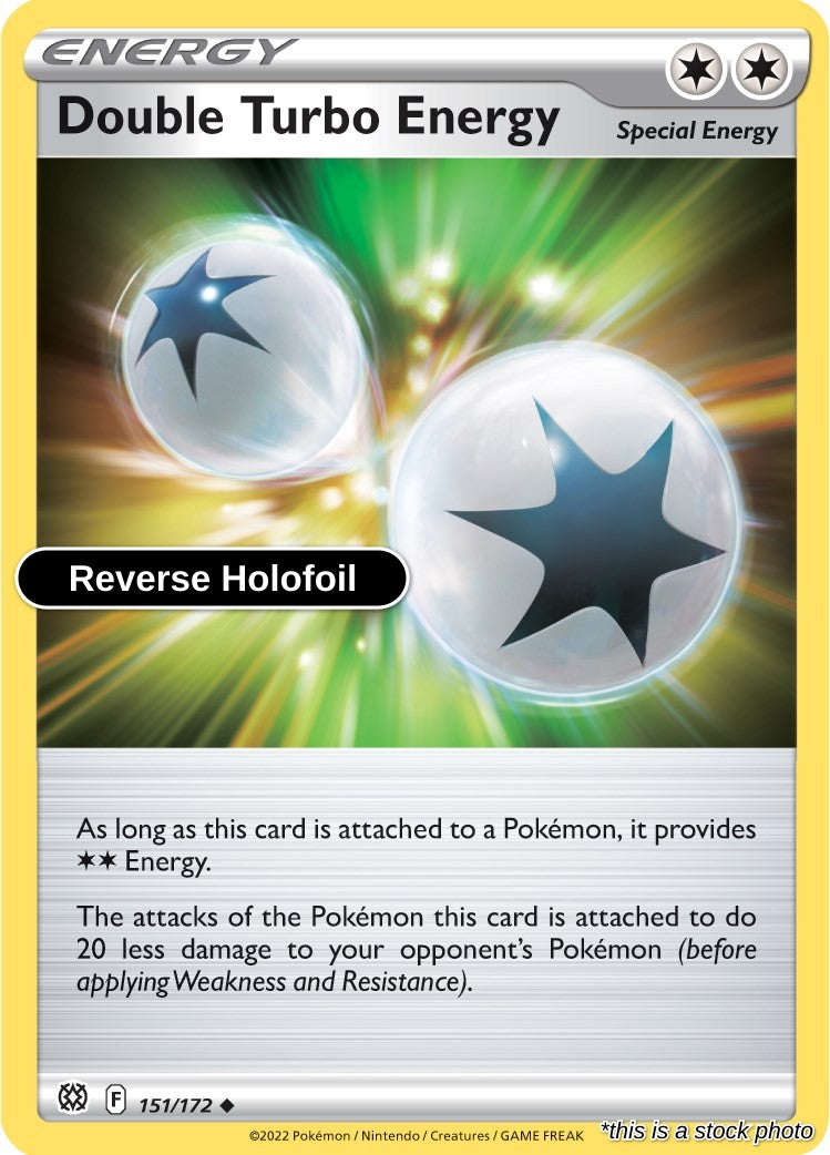 Double Turbo Energy - 151/172 - [SWSH09 - SWSH09: Brilliant Stars] - Reverse Holofoil