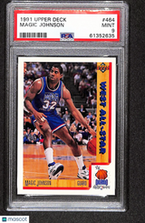Magic Johnson 1991 Upper Deck #464 PSA 9