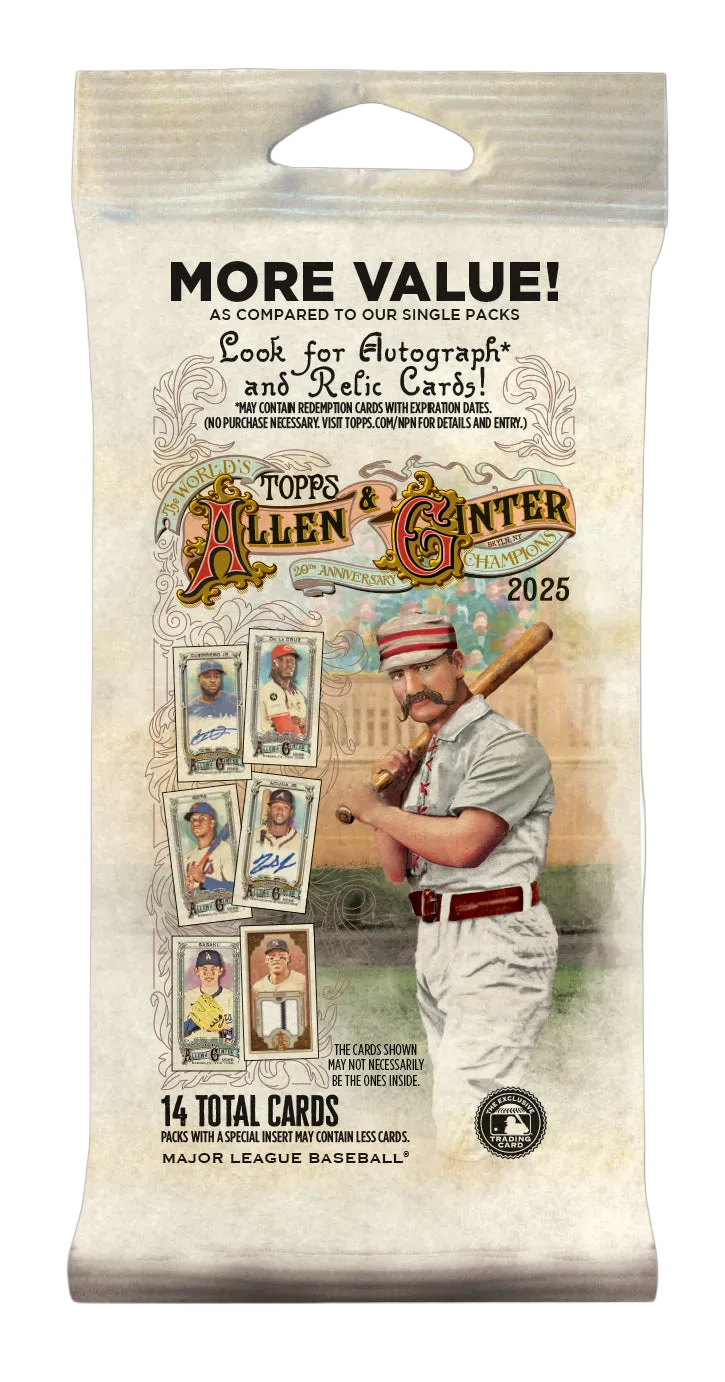 2025 Topps Allen & Ginter Baseball Fat Pack