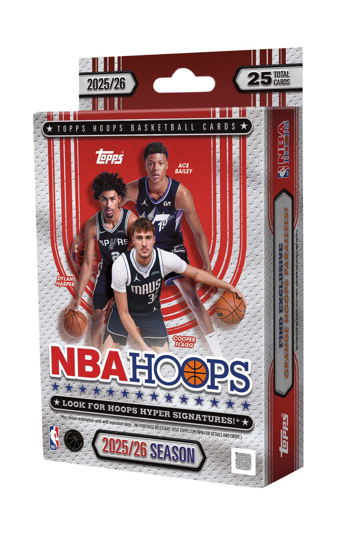 2025-26 Topps NBA Hoops Basketball Hanger Box