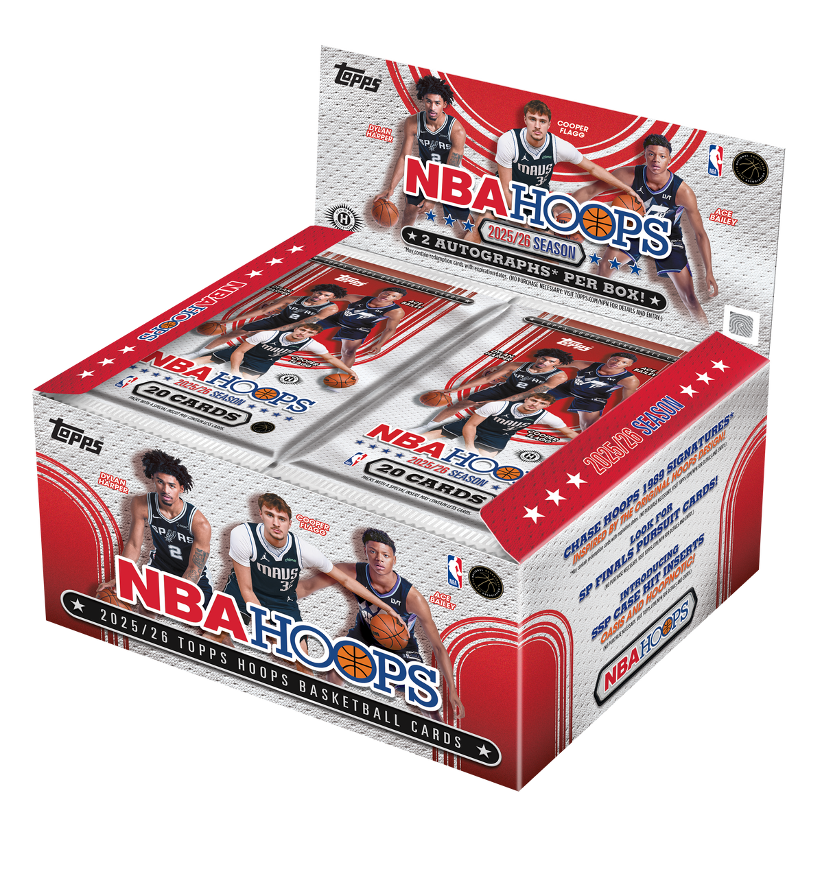 2025-26 Topps NBA Hoops Basketball Jumbo Box