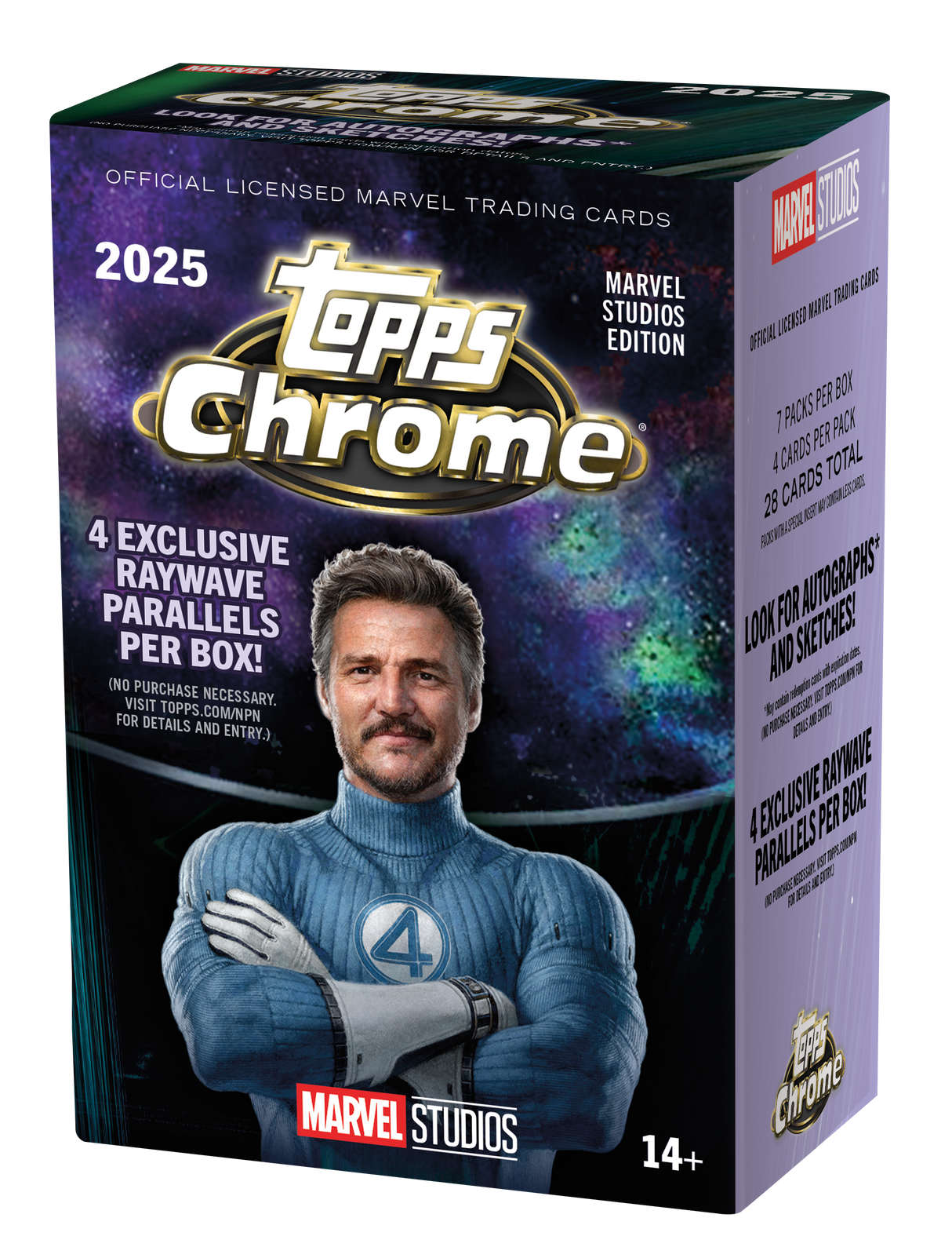 2024-25 Topps Marvel Studios Chrome Blaster Box