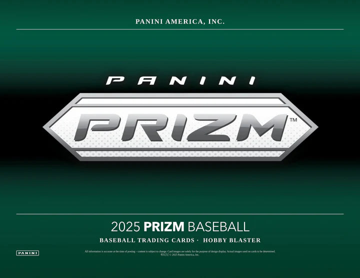 2025 Panini Prizm Baseball Hobby Blaster Box