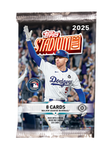 Load image into Gallery viewer, 2025 Topps Stadium Club Baseball Hobby Box
