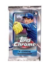 2025 Topps Chrome Baseball Hobby Box