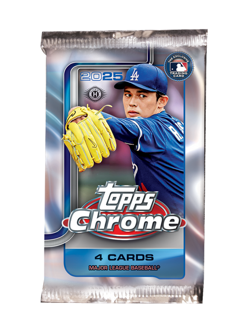 2025 Topps Chrome Baseball Hobby Box