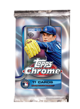 Load image into Gallery viewer, 2025 Topps Chrome Baseball Hobby Jumbo
