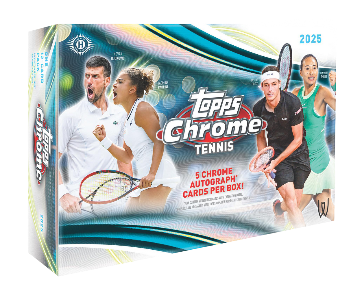 2025 Topps Chrome Tennis Breaker's Delight Box