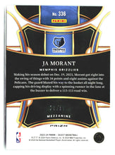 Load image into Gallery viewer, Ja Morant 2023-24 Panini Select Cracked Ice Purple Prizms #336 /99
