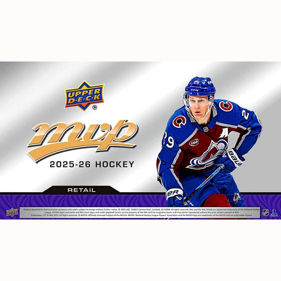 2025-26 Upper Deck MVP Hockey Retail Box