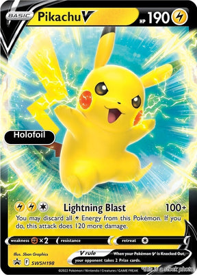 Pikachu V - SWSH198
