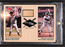 Load image into Gallery viewer, Carl Yastrzemski/Reggie Jackson 2002 Greats of the Game Dueling Duos #DD-CY1
