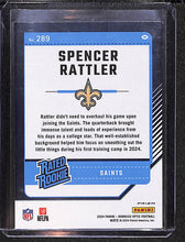 Load image into Gallery viewer, Spencer Rattler 2024 Donruss Optic Green Hyper #289
