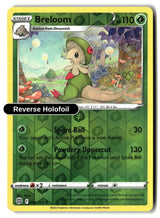 Breloom - 004/172 - [SWSH09 - SWSH09: Brilliant Stars] - Reverse Holofoil