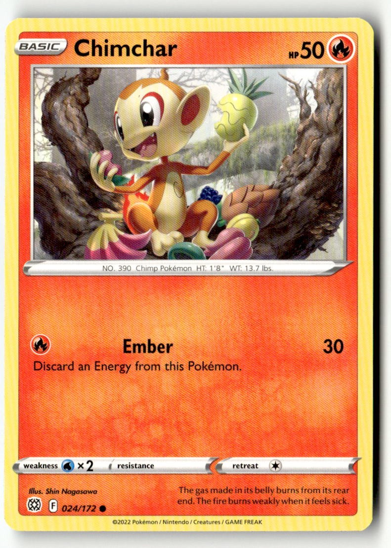 Chimchar - 024/172 - [SWSH09 - SWSH09: Brilliant Stars]