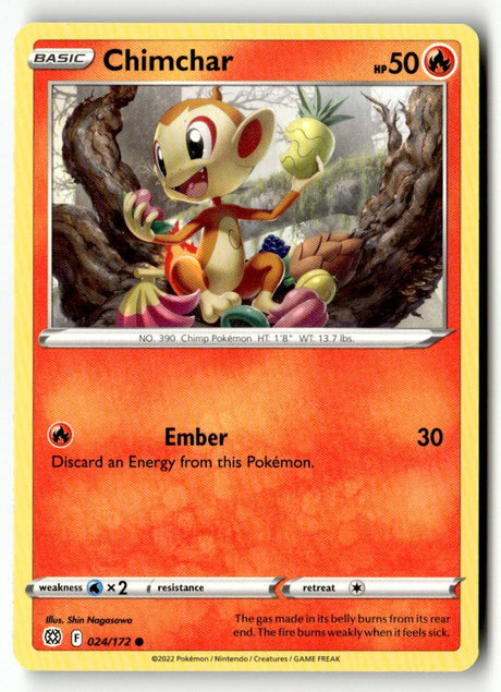 Chimchar - 024/172 - [SWSH09 - SWSH09: Brilliant Stars]
