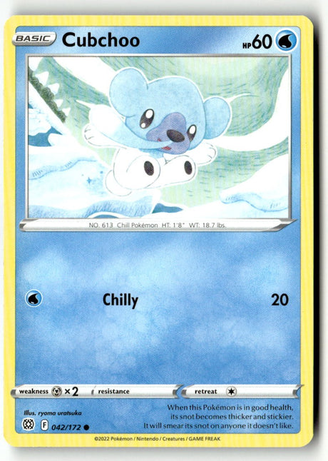Cubchoo - 042/172 - [SWSH09 - SWSH09: Brilliant Stars]