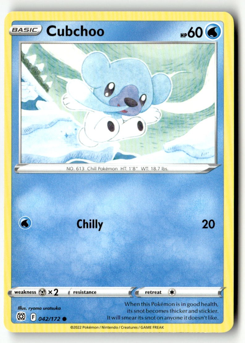 Cubchoo - 042/172 - [SWSH09 - SWSH09: Brilliant Stars]