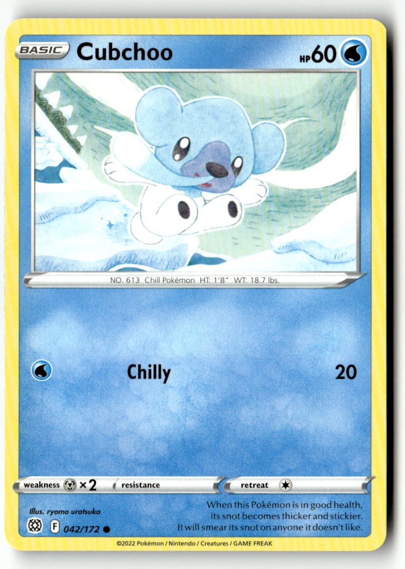 Cubchoo - 042/172 - [SWSH09 - SWSH09: Brilliant Stars]