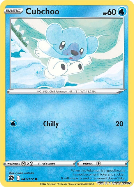 Cubchoo - 042/172 - [SWSH09 - SWSH09: Brilliant Stars]
