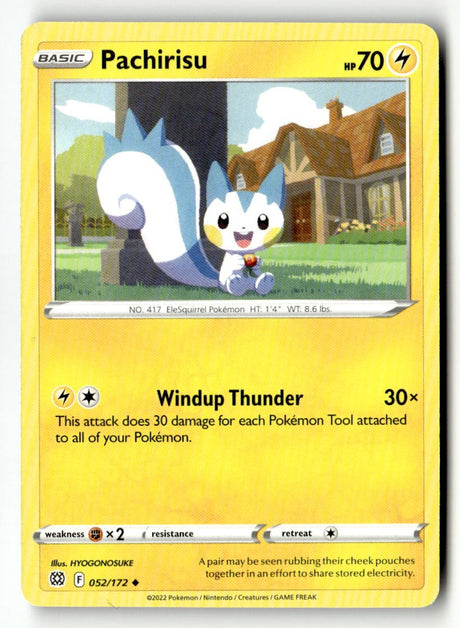 Pachirisu - 052/172 - [SWSH09 - SWSH09: Brilliant Stars]